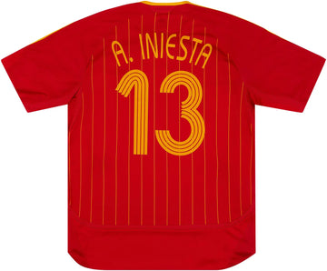 Maillot Espagne 2006 Domicile