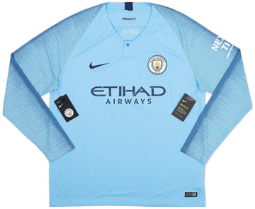 Manchester City 2018/19 (Domicile) - Manches Longues