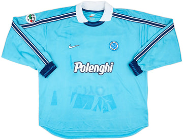 Napoli 1998/99 (Domicile) - Manches longues avec patch Liga Calcio