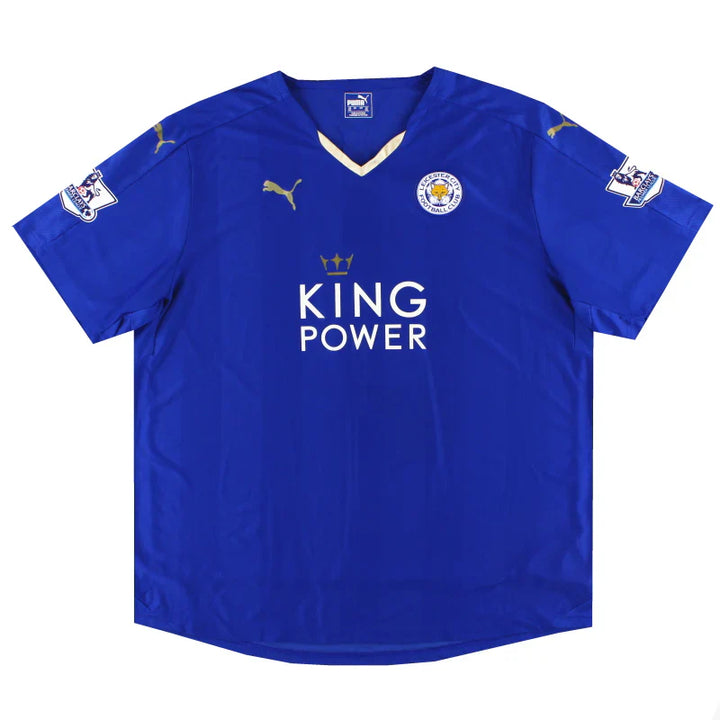 Leicester City 2015/16 (Home) w/ Premier League badge