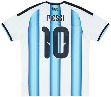 Argentina 2026 (Local) con el escudo de Campeones del Mundo
