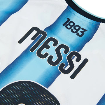 Argentina 2026 (Local) con el escudo de Campeones del Mundo
