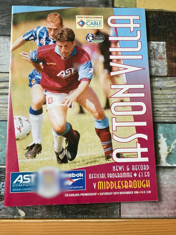 Aston Villa 1996/97 (Extérieur)