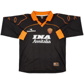 Maillot ROM 1999/00 Extérieur Manches Longues