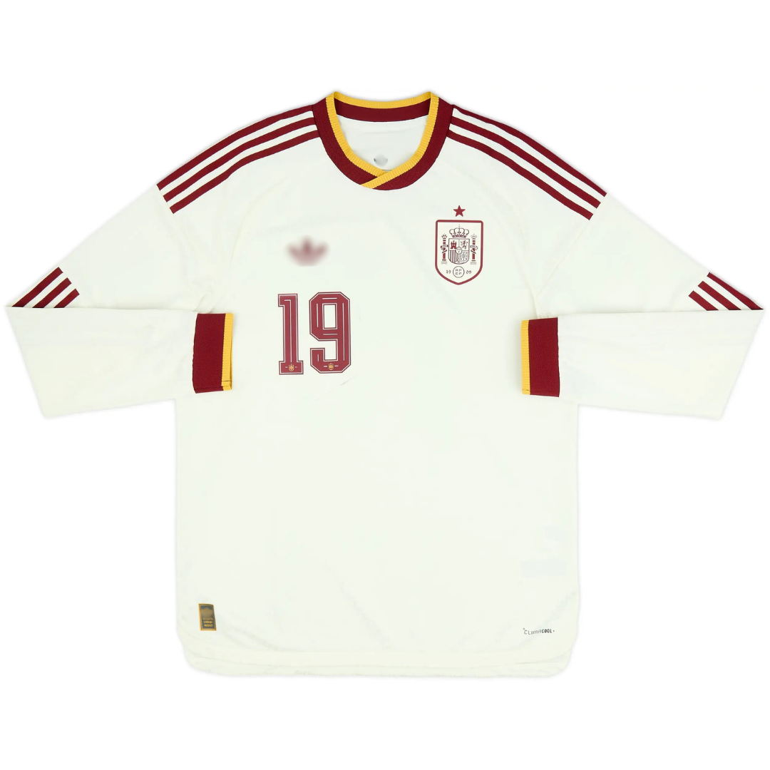 Maillot Espagne 2026 Extérieur Manches Longues