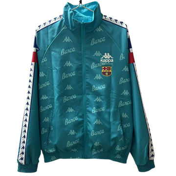 Coupe-vent Rétro Inspiré du FC Barcelone 1996/97 - Réversible