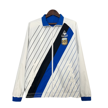 Coupe-vent Rétro d'Inspiration Argentine - Réversible