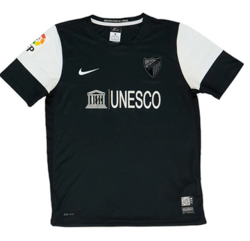 Malaga CF 2012/13 (Extérieur) avec badge La Liga