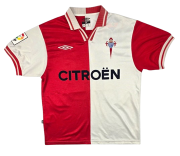 RC Celta de Vigo 2001/02 (Extérieur) avec patch La Liga