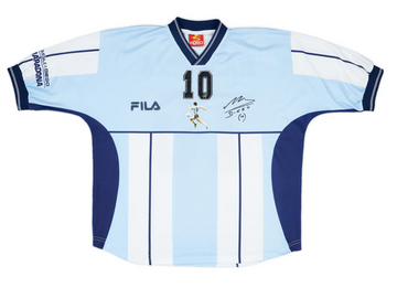 Argentine 2001 (Maillot du jubilé de Diego Maradona)