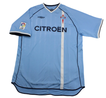 RC Celta de Vigo 2001/02 (Domicile) avec badge La Liga