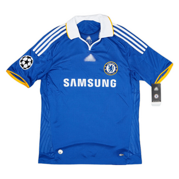 Chelsea FC 2008/09 (Domicile) avec badge Ligue des champions