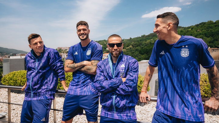 Argentina 2022 (Away) "Three Stars" + World Cup Champion Badge
