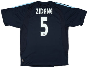 Real Madrid 2003/04 (Extérieur) avec le badge La Liga