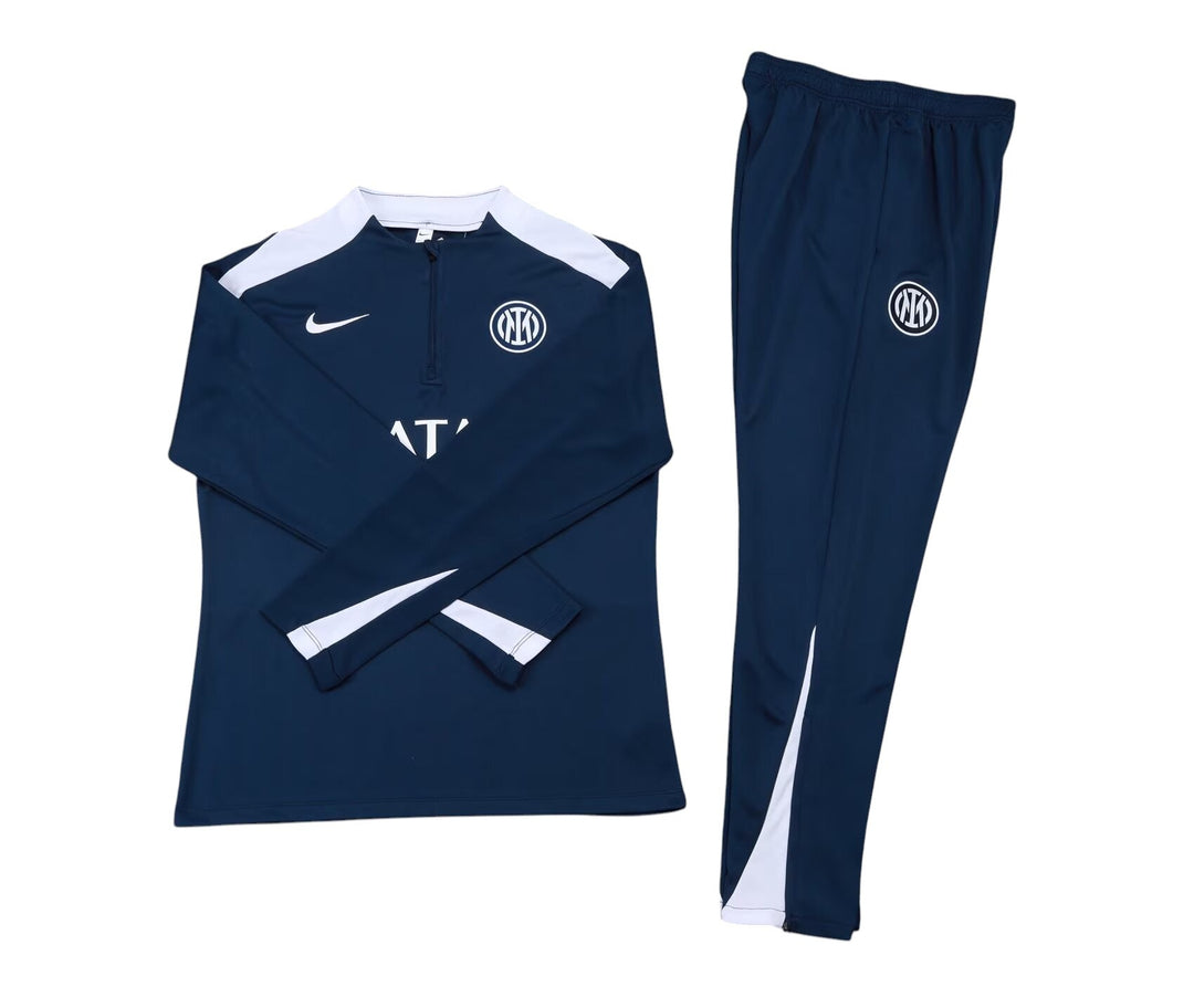 Inter Milão 2025/26 Tracksuit – 1/2 Zip