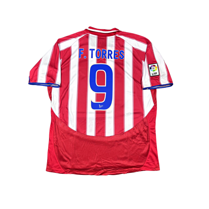 Atletico Madrid 2003/04 (Home) w/ La Liga badge
