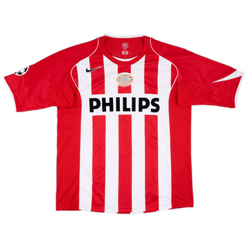 Eindhoven 2004/06 (Local) con parche de la Champions League