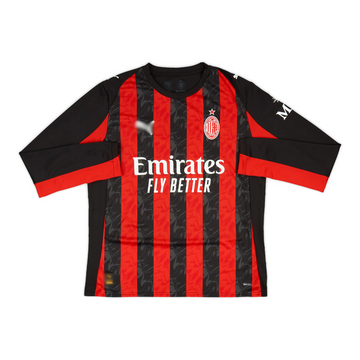 AC Milan 2025/26 (Domicile) - Manches longues