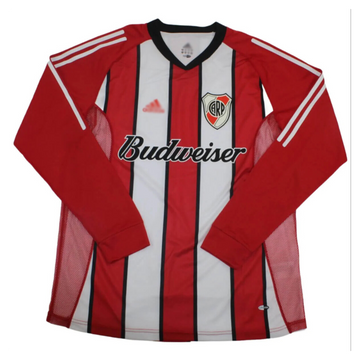 Maillot River Plate 2003/04 Extérieur Manches Longues